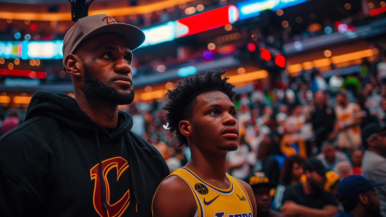 Bronny James Drafted by LA Lakers: A Historic NBA Moment in the Making